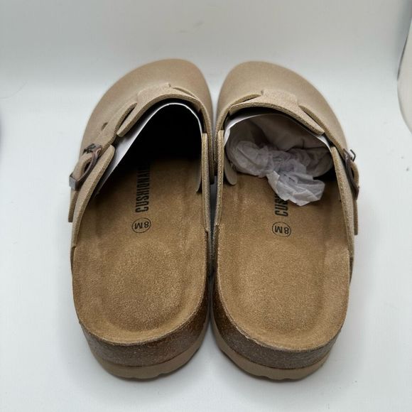 CUSHIONAIRE Womens Clog 8 TAN - Picture 4 of 7